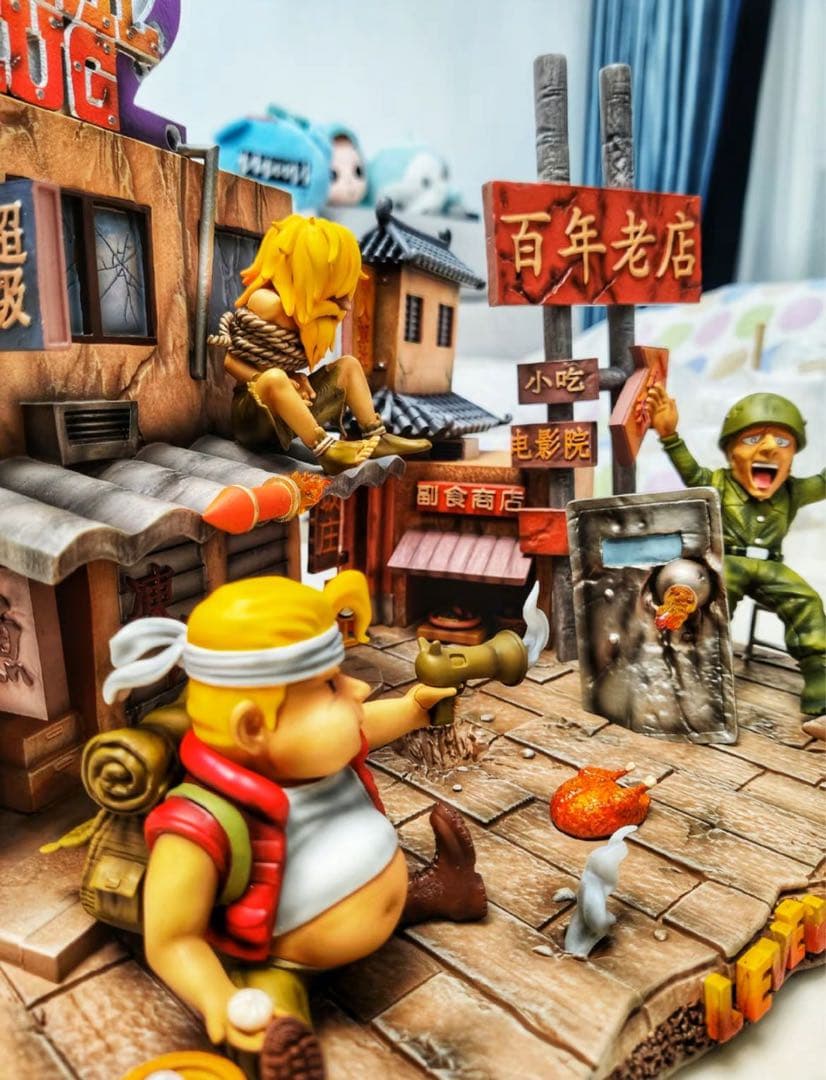 メタルスラッグ 2 Krazy Art チャイナタウン スタチュー フィ