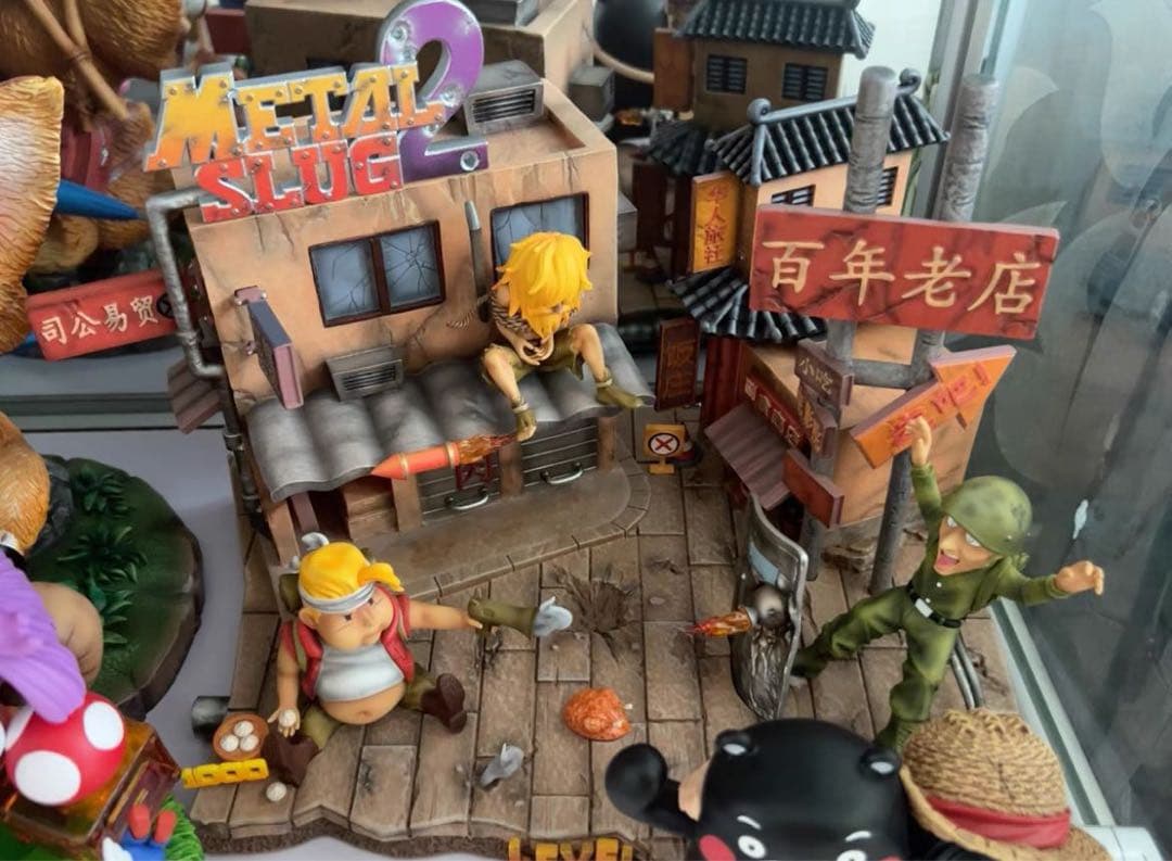 メタルスラッグ 2 Krazy Art チャイナタウン スタチュー フィ