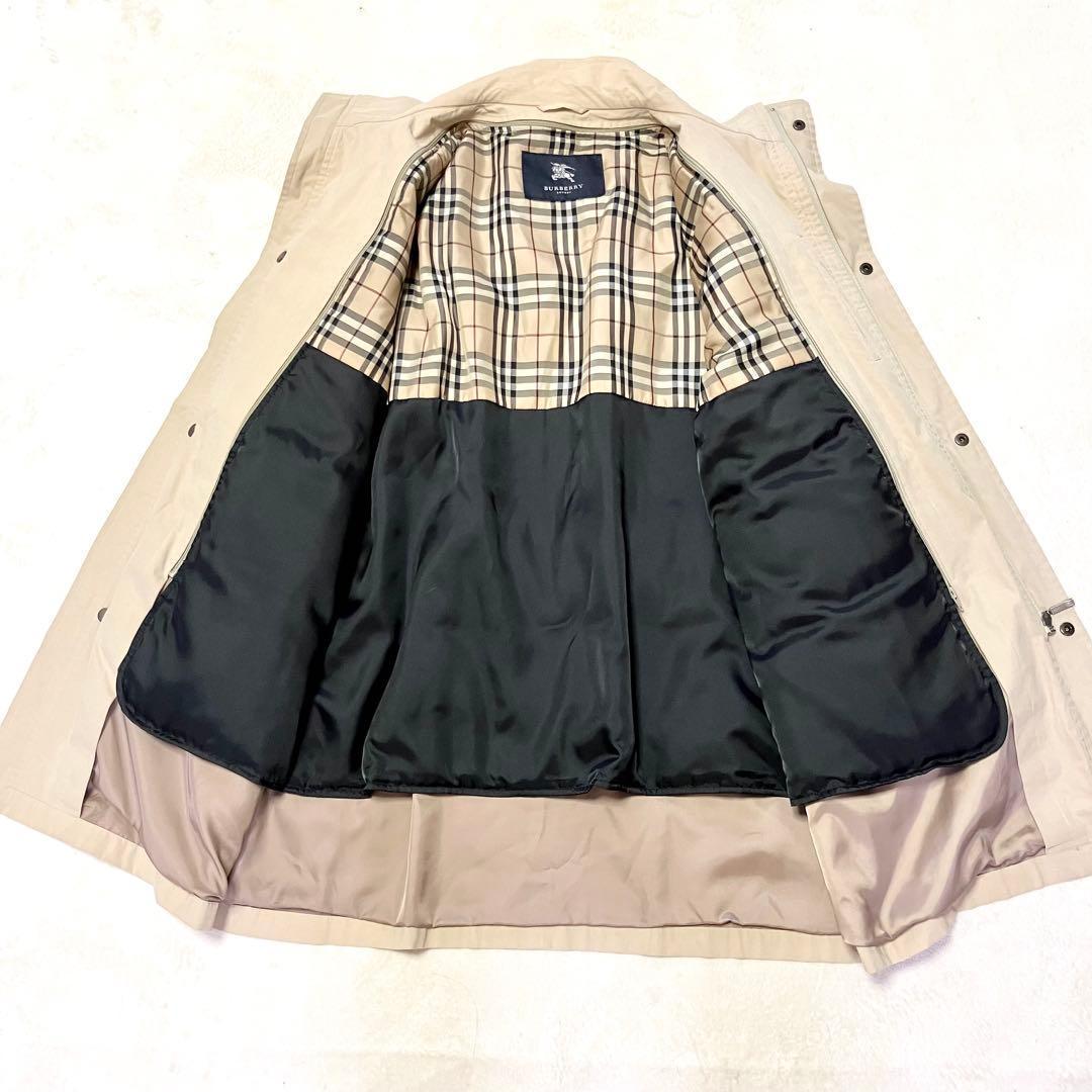 バーバリーロンドン ダウンコート モッズコート ライナー ノバチェック