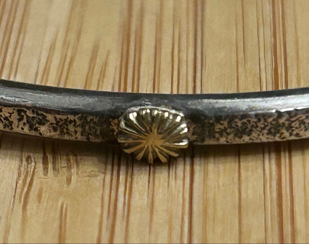 MOTO レザー シルバー バングル - メルカリ