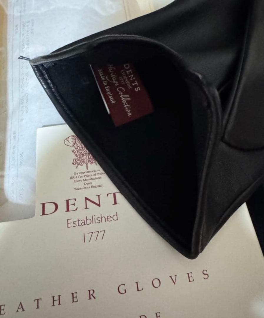 K*o様 DENTS 15-1100 羊革 レザー手袋 裏地無し黒9タッチスクリ - メルカリ