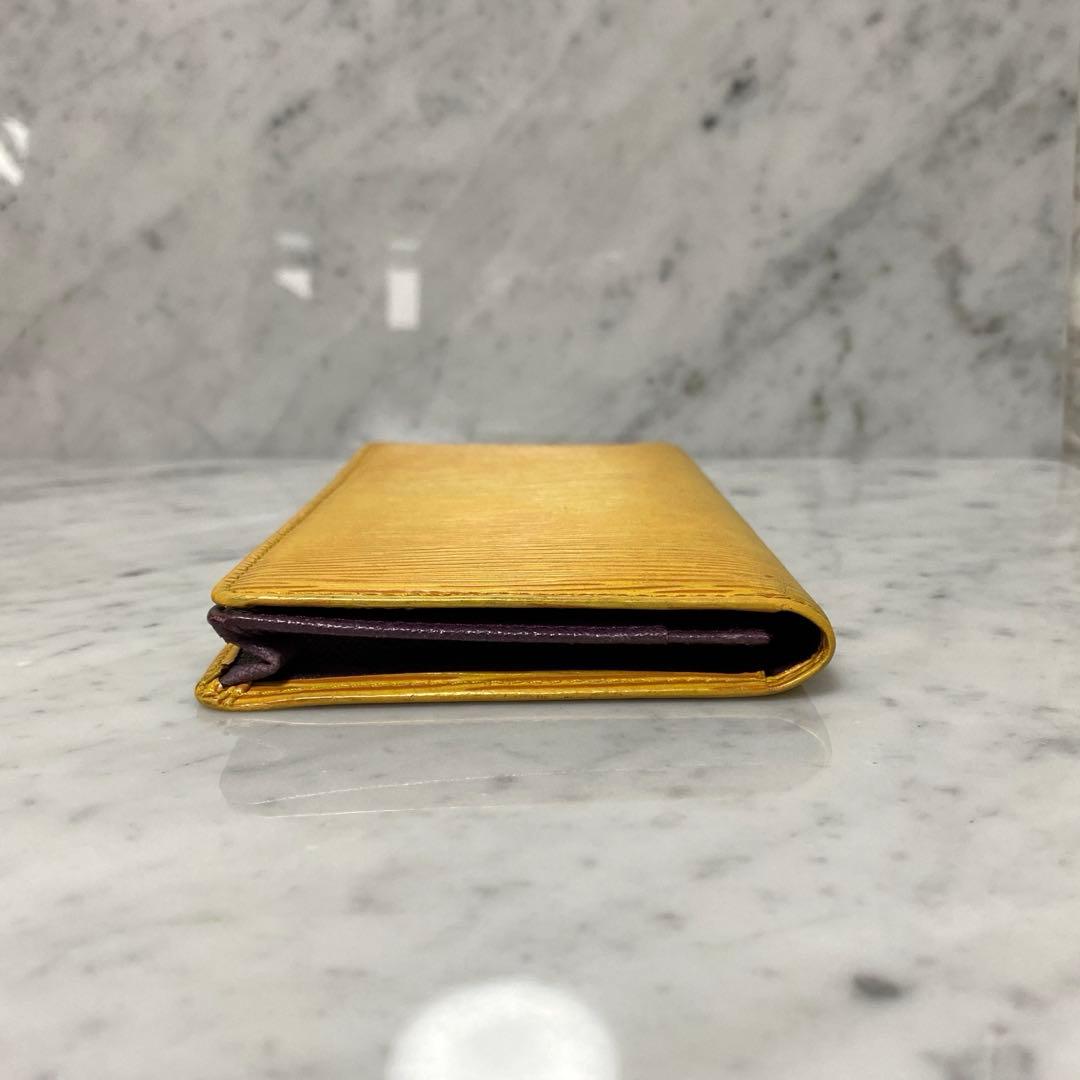 LOUIS VUITTON ルイヴィトン 長財布 イエロー 黄色 エピ 札入れ - メルカリ