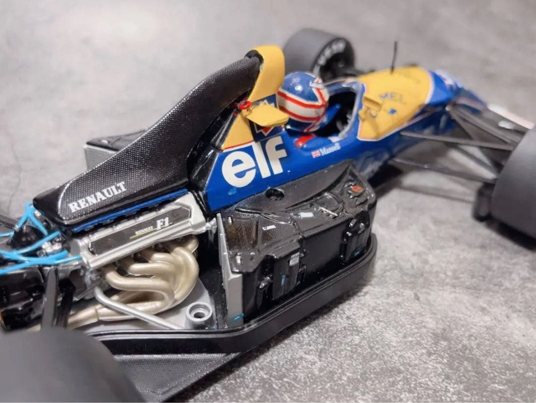 カスタム品 1/18 Quartzo ウィリアムズ ルノー FW14B 絶版 - メルカリ