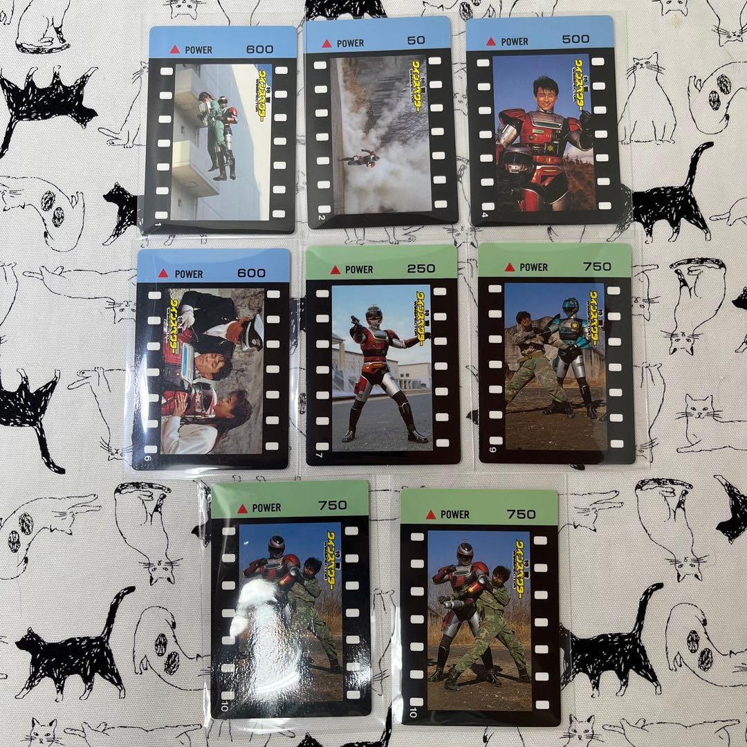 特警ウインスペクター アマダ P.P.カード 30枚セット 当時物 - メルカリ