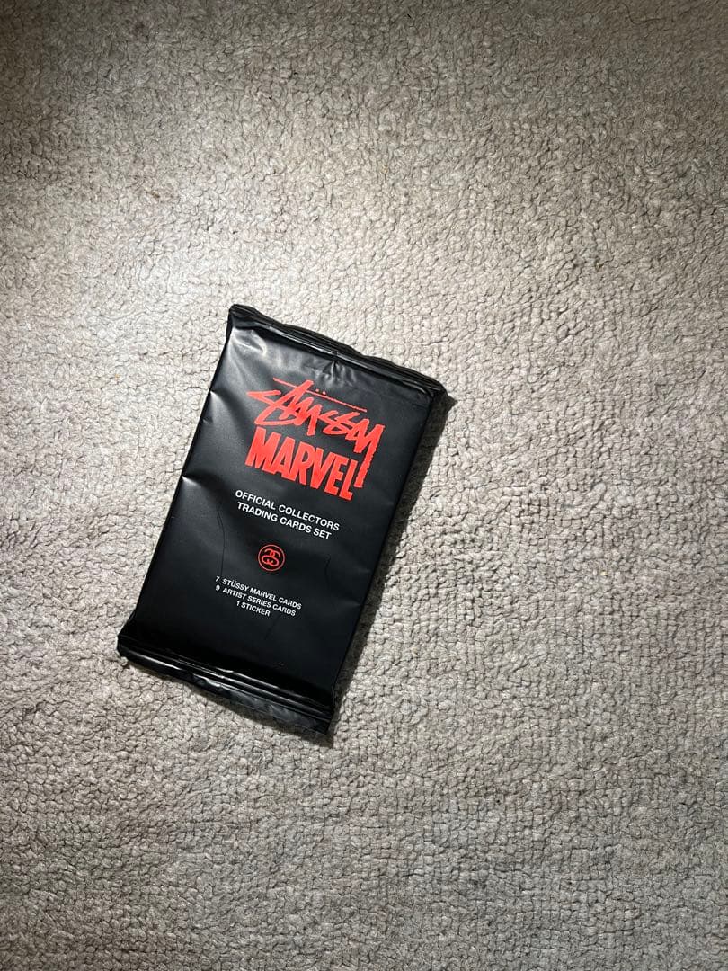 激レア！STUSSY×マーベル　非売品のトレーディングカード！ STUSSY MARVEL ノベルティ トレーディング カード - メルカリ