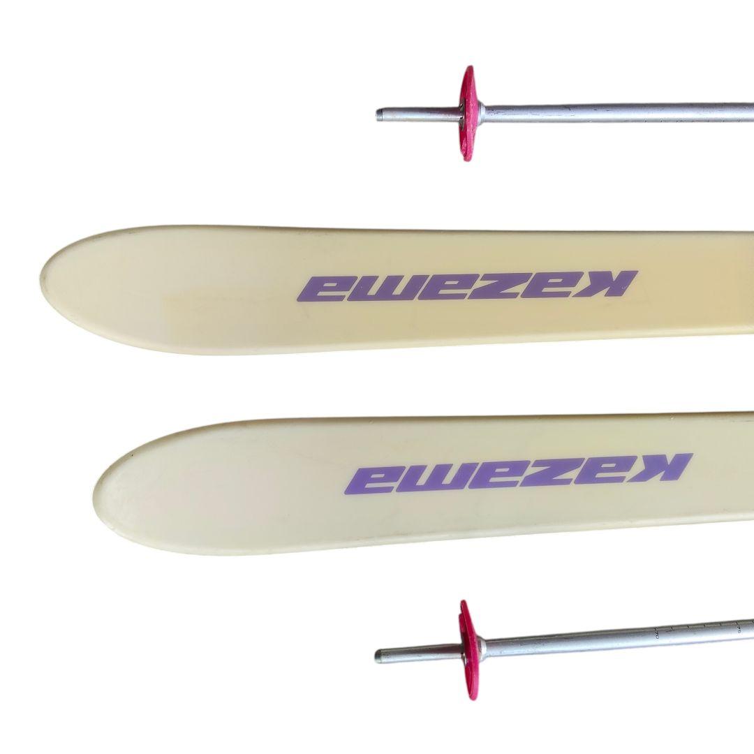 KAZAMA 130cm ストック Hart 70-105cm ビンディング付き - メルカリ