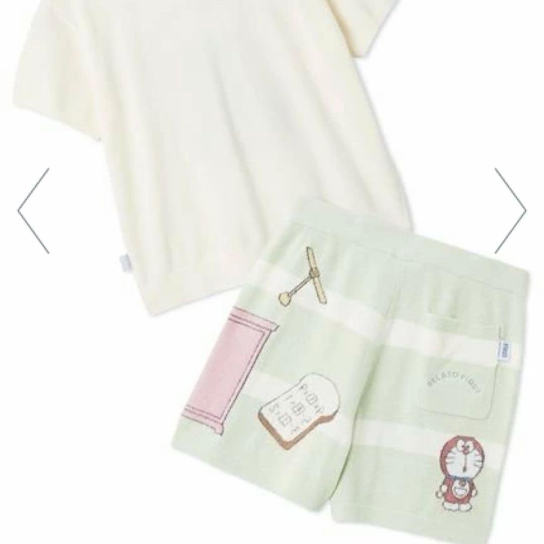 gelato pique ジェラートピケ×ドラえもん プルオーバー＆パンツセット