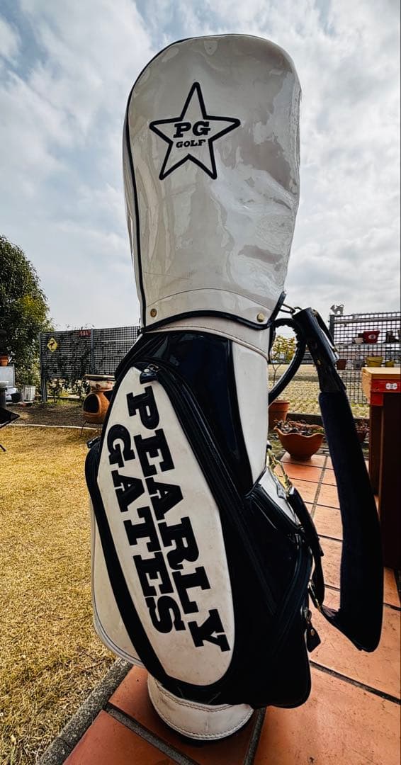 PEARLY GATES エナメルゴルフキャディーバッグ - メルカリ
