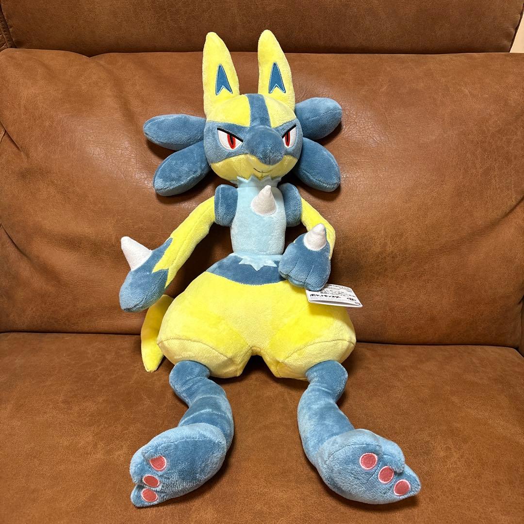 4体セット】ポケモンモンスター めちゃもふぐっと ぬいぐるみ 黄色い