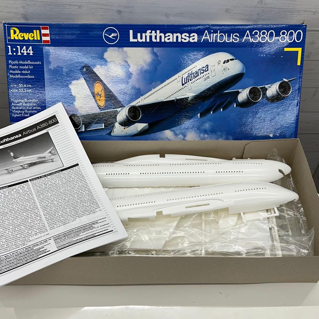 1:144 Revell プラモデル Airbus A380-800 Lufthansa