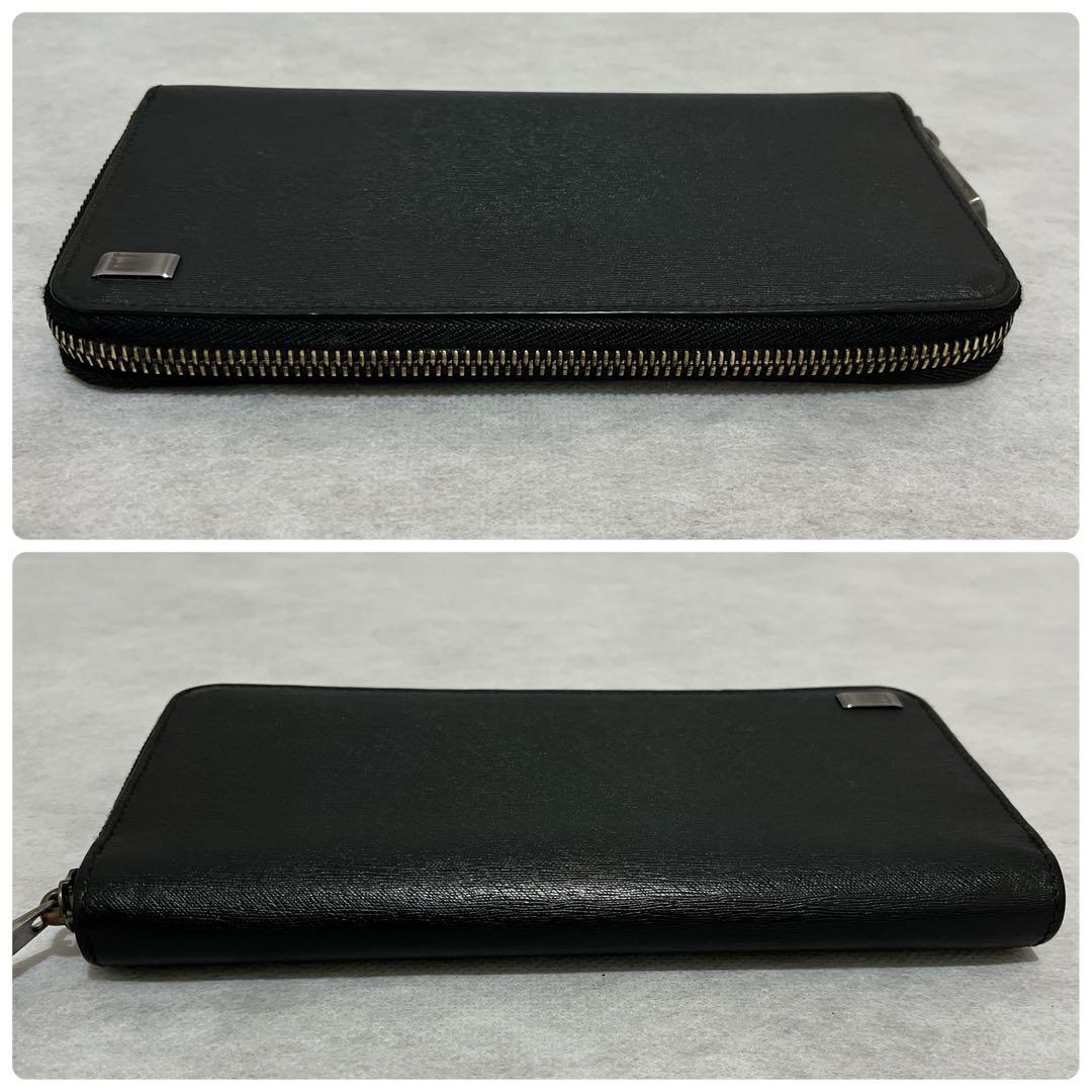 美品✨】dunhill ダンヒル ラウンドファスナー 長財布 - メルカリ