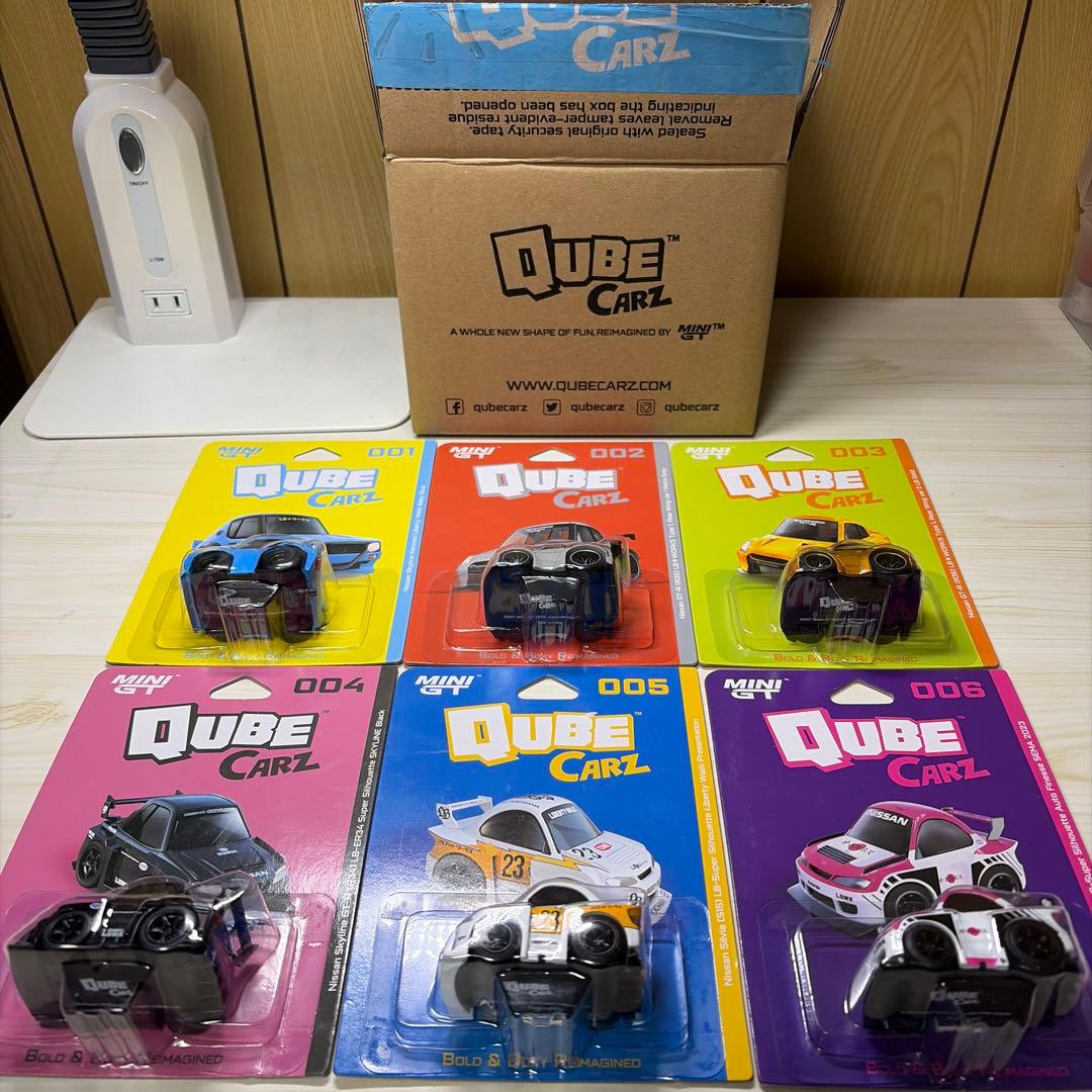 liberty walk MINIGT QUBE CARZ ミニカーセット 6個 - メルカリ
