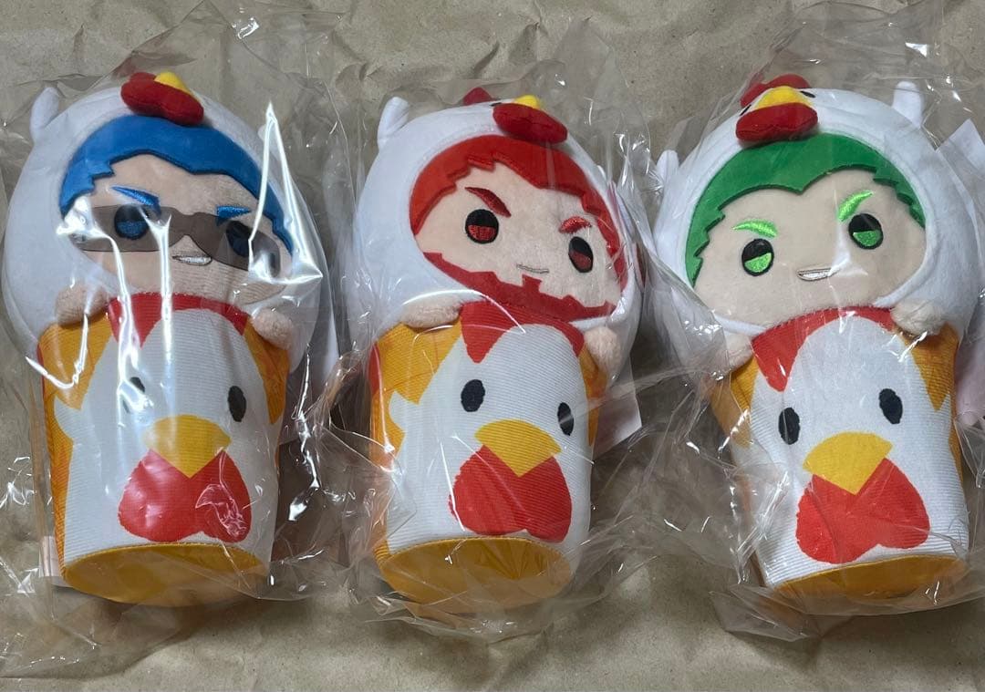 2BRO. ローソン 弟者 兄者 おついち なりきり からあげクン ぬいぐるみ