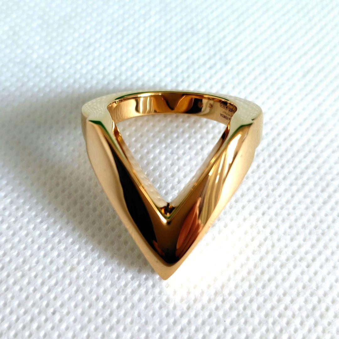 新品】BOTTEGA VENETA リング ゴールド Ag925 19号 - メルカリ