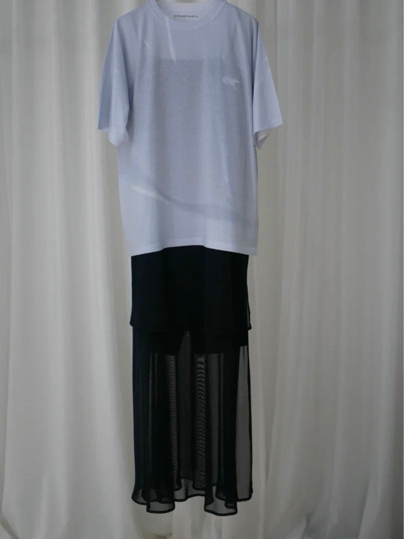 《ritsuko karita》Sheer half jump suit