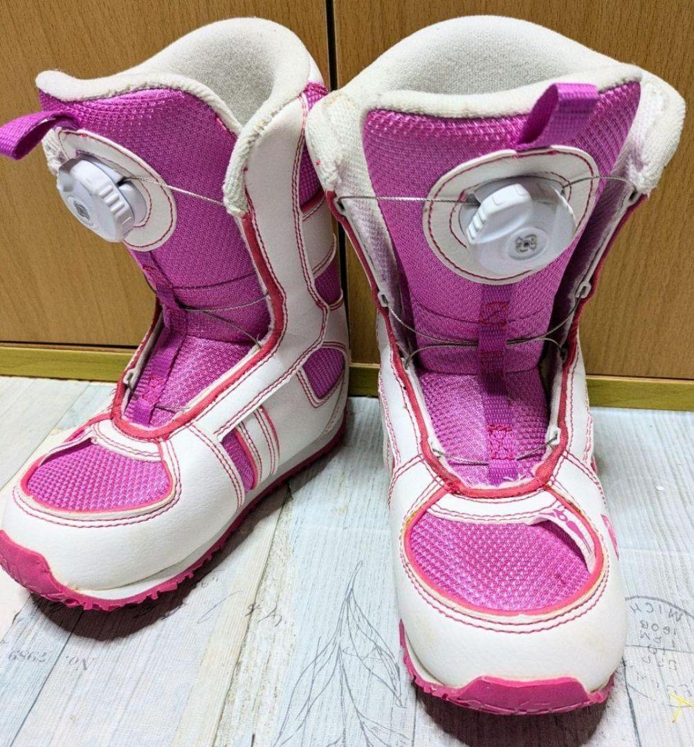 専用出品 SALOMON ヘルメットサイズジュニアM K2スノボードブーツセット