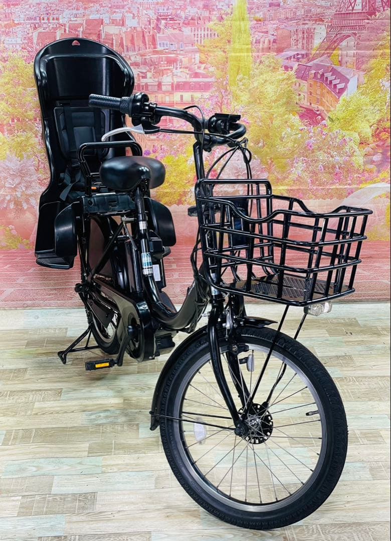 ZK3446 電動自転車 ヤマハ パスバビー 子供乗せ 20インチ 送料無料