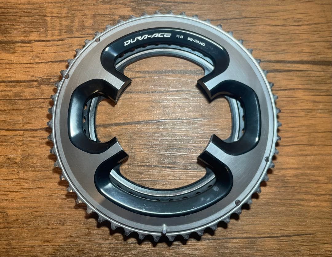 【レア】DURA-ACE9000 チェーンリング 52-38T クランク チェーンリング シマノ チェーンリングセット FC-9000系 DURA