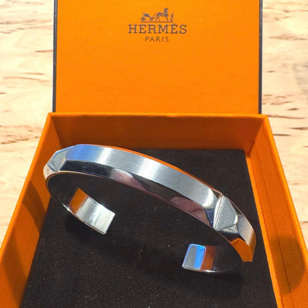 HERMES バングル Sac a Depeches メンズ ブレスレット T4 HERMES バングル Sac a Depeches メンズ ブレスレット T4 - メルカリ
