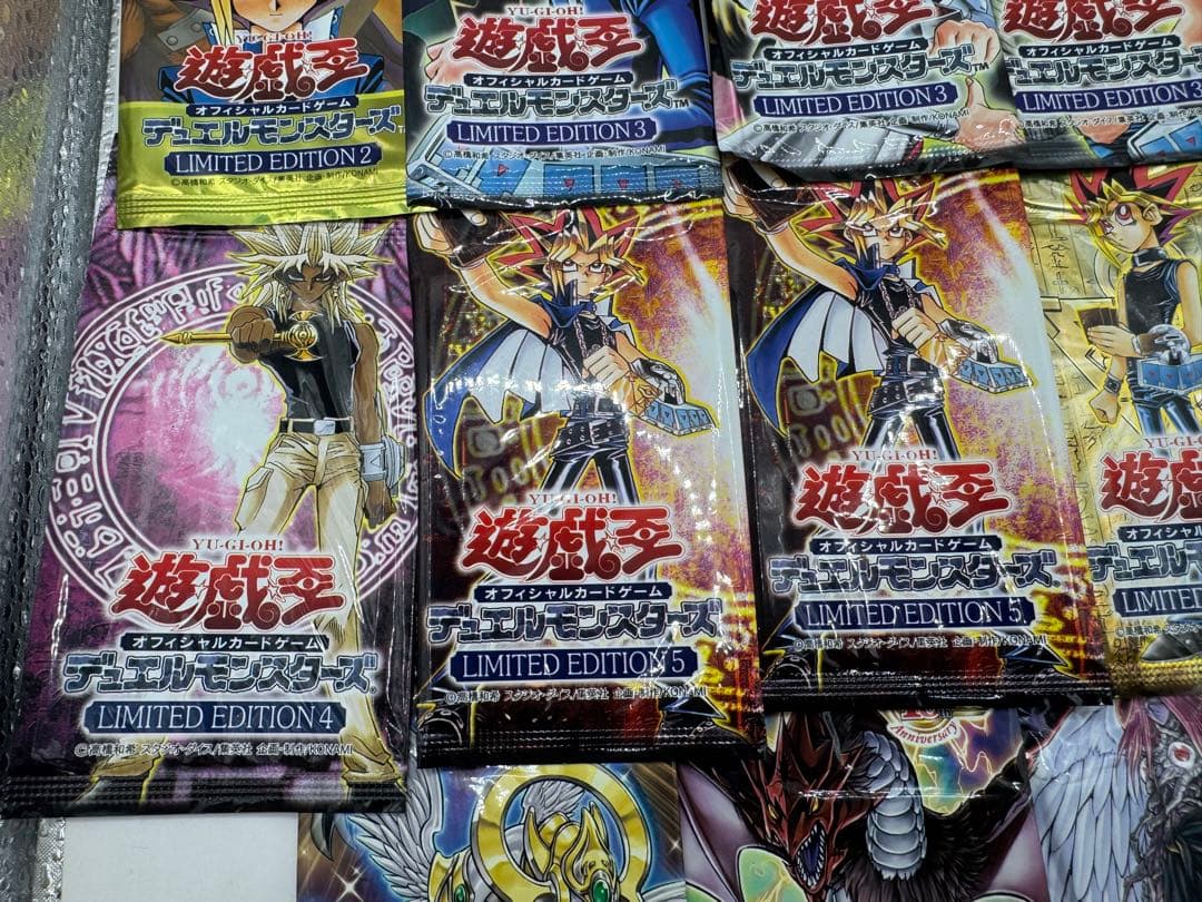 遊戯王 未開封パック LIMITEDEDITION 19パック