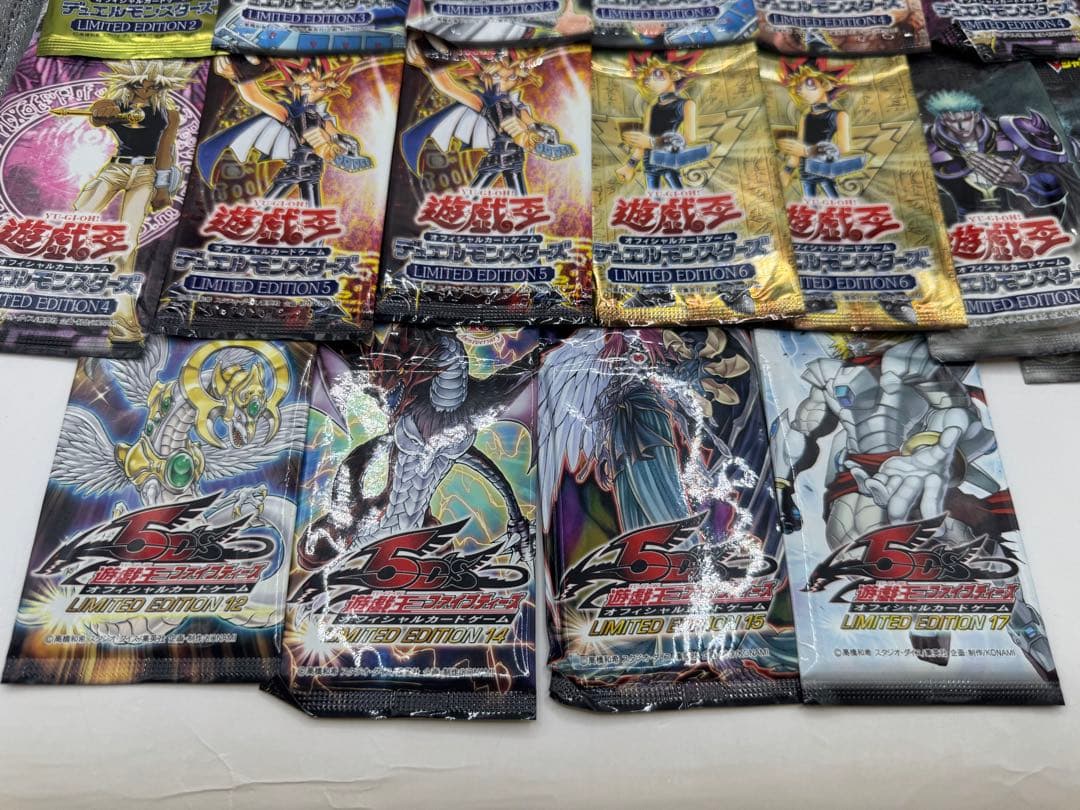 遊戯王 未開封パック LIMITEDEDITION 19パック