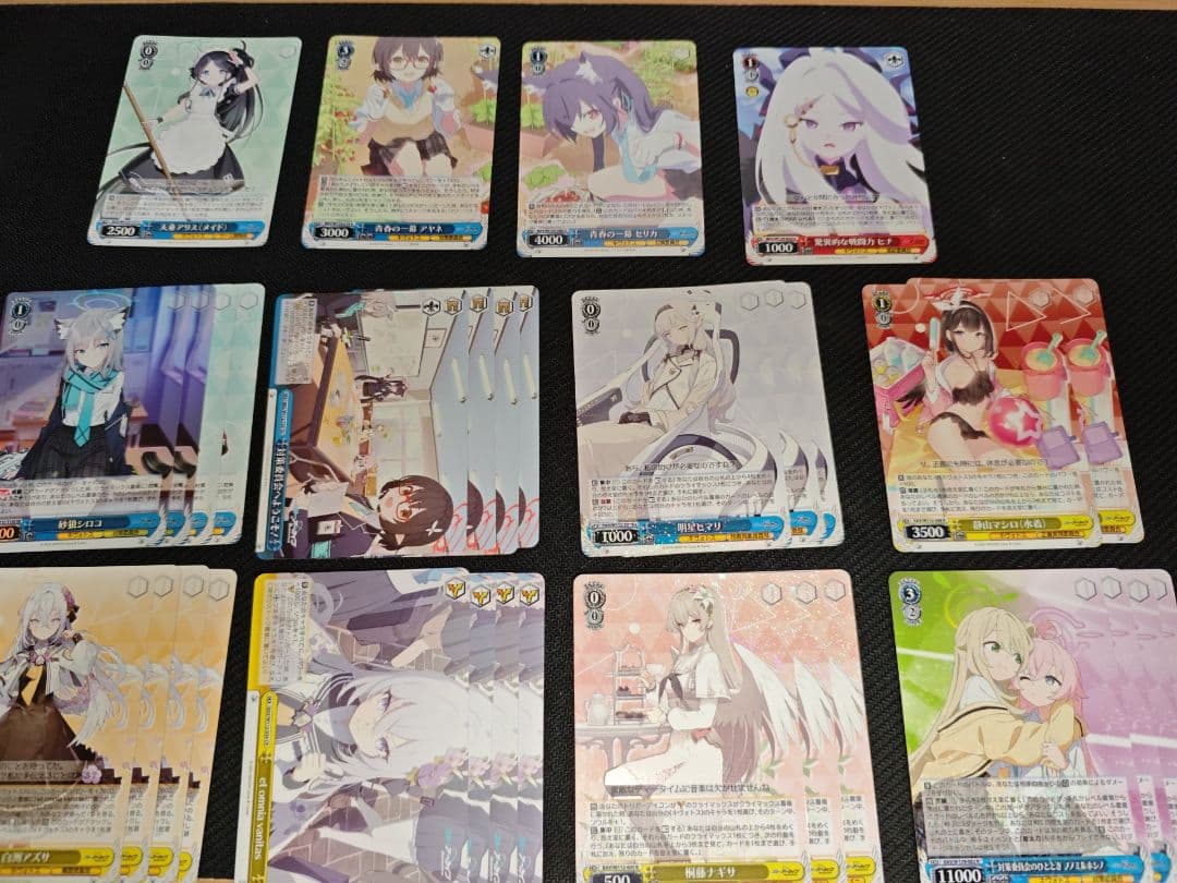 ヴァイスシュヴァルツ ブルーアーカイブ デッキ 門枝 8枝 パーツ付属