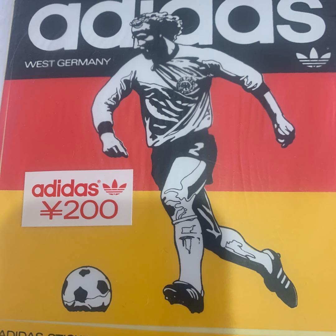 新品ヴィンテージ1978adidasステッカーベルティフォックツ　ゼップマイヤー