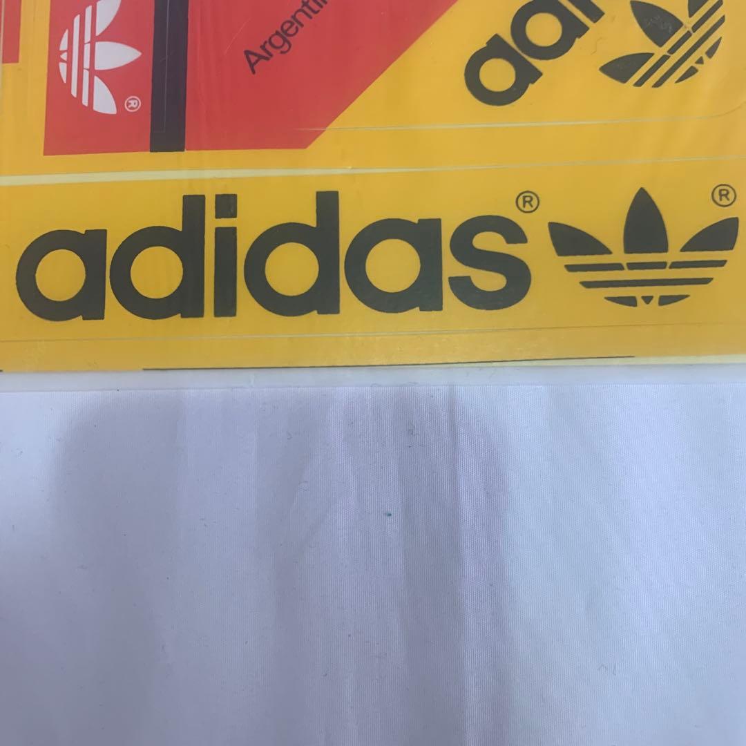 新品ヴィンテージ1978adidasステッカーベルティフォックツ　ゼップマイヤー