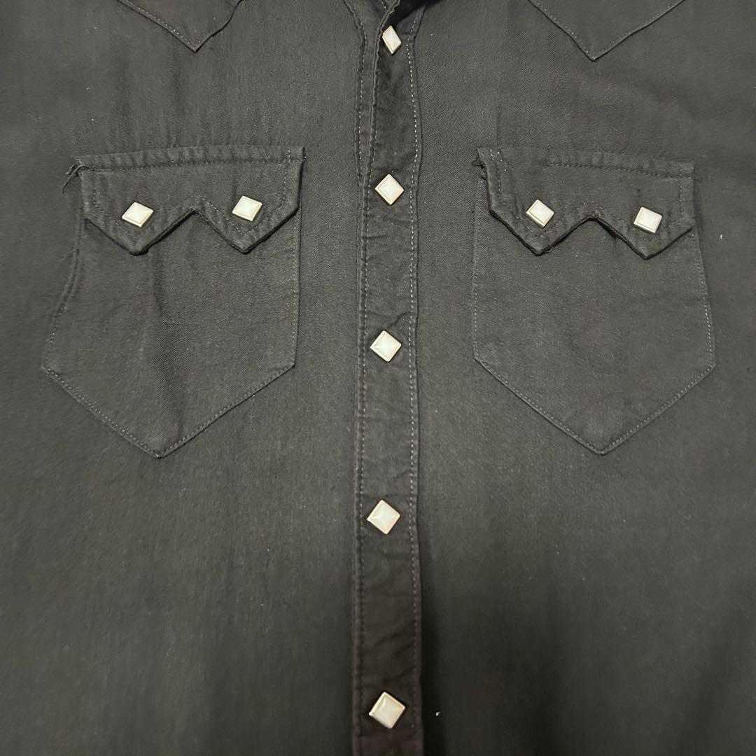 80s USA製 Rockmount “レーヨン ギャバジン“ シャツ 黒 開襟 - メルカリ