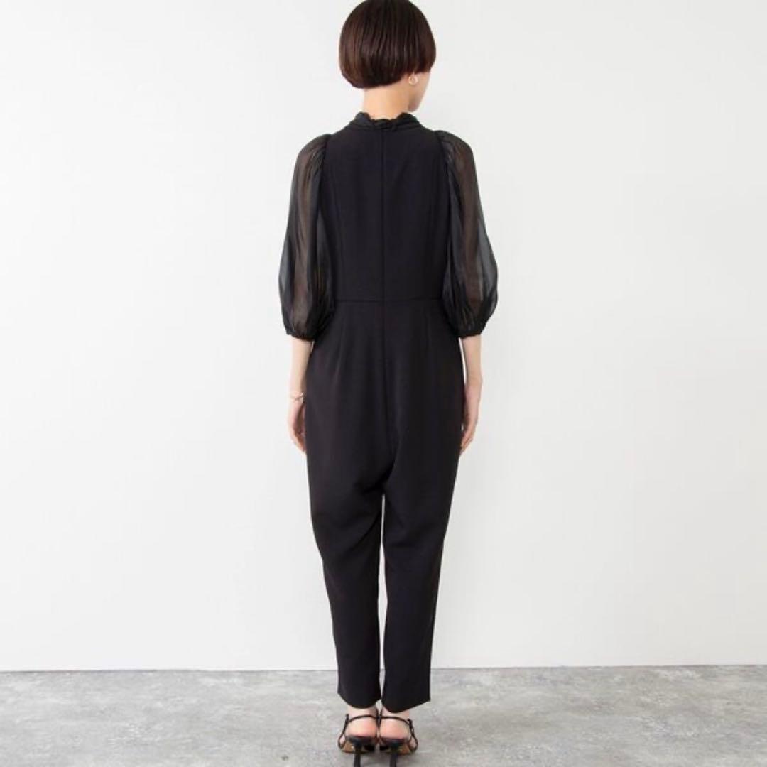 《ノーリーズ》 ボリュームスリーブオールインワン