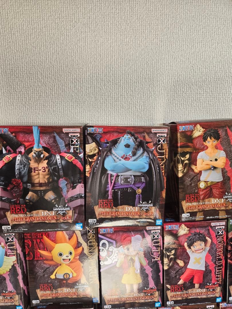 ワンピース RED DXF フィギュア 19体セット
