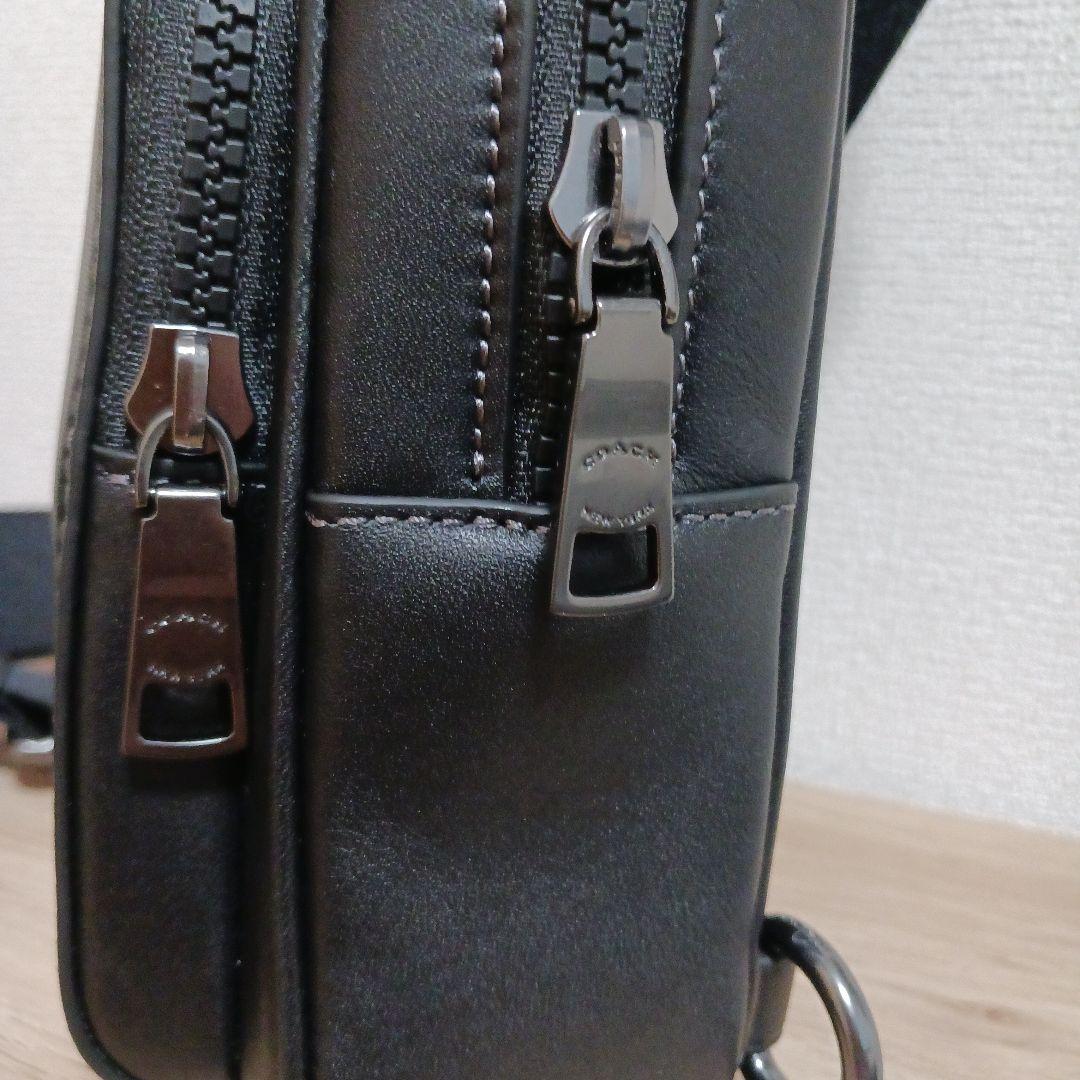 専用【美品】COACH レーサー スリング パック 《ブラック》不織布袋付き