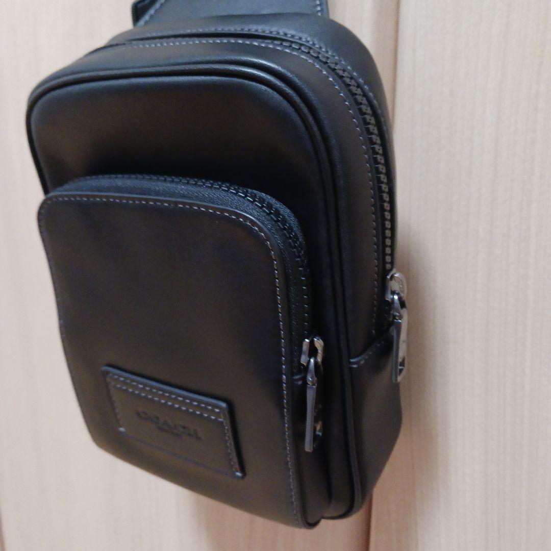 専用【美品】COACH レーサー スリング パック 《ブラック》不織布袋付き