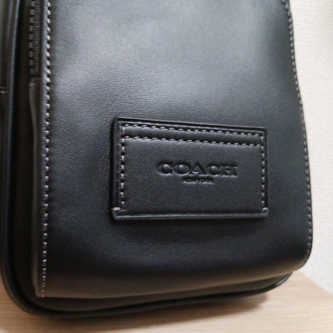 専用【美品】COACH レーサー スリング パック 《ブラック》不織布袋付き