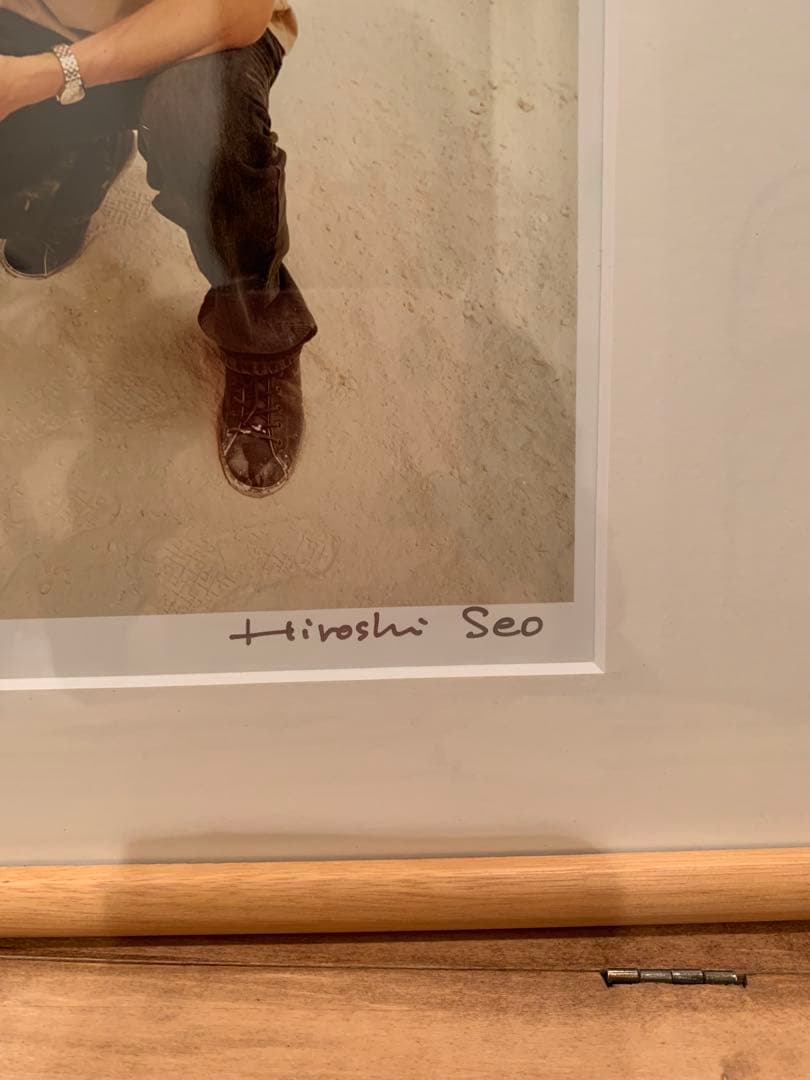 m*a様 福山雅治　Hiroshi Seo サイン入り写真額入り