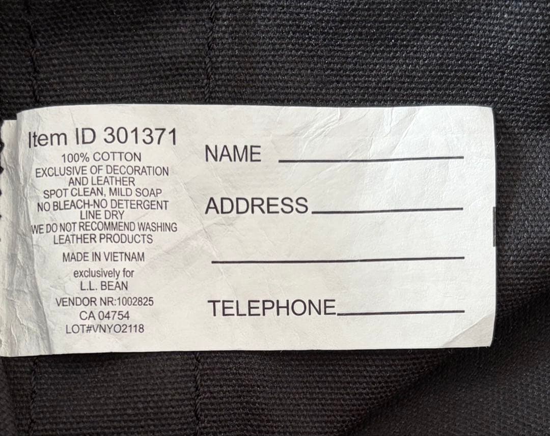 バッグ NEIGHBORHOOD L.L.BEAN GROCERY TOTE