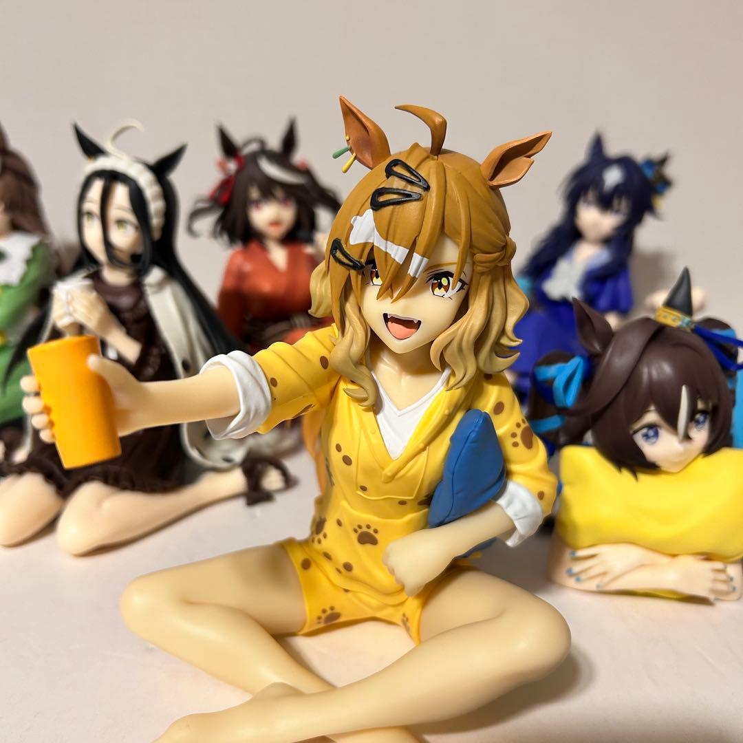 【開封済中古品】ウマ娘 Relax Time フィギュア8点コンプセット