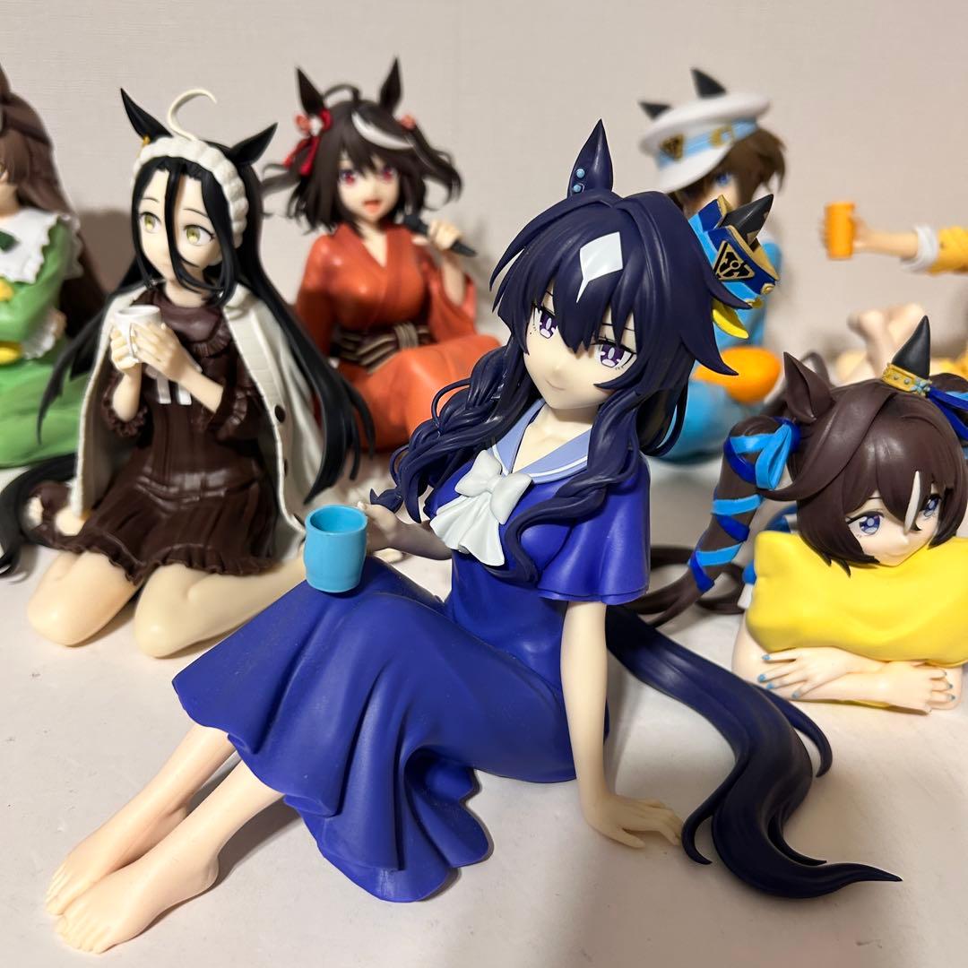 【開封済中古品】ウマ娘 Relax Time フィギュア8点コンプセット