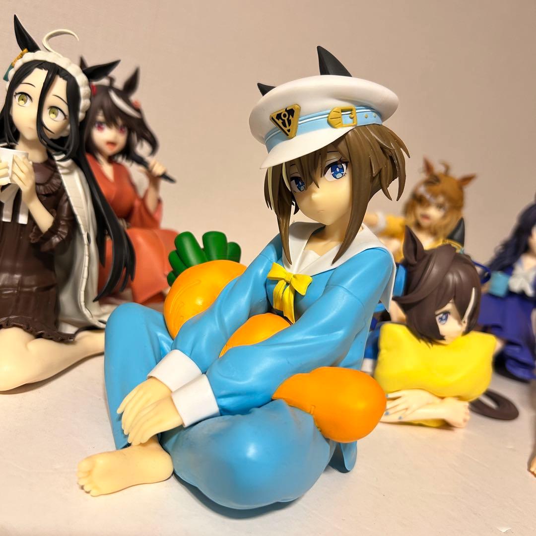 【開封済中古品】ウマ娘 Relax Time フィギュア8点コンプセット