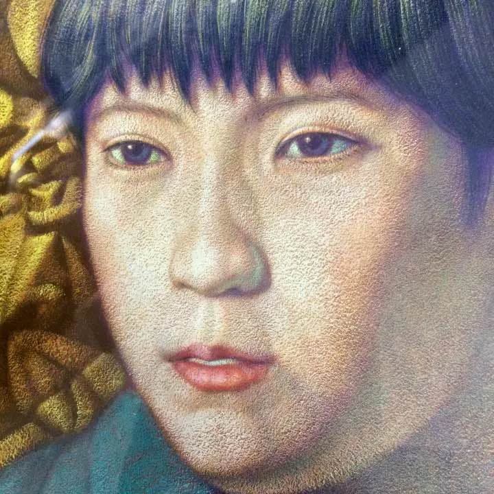 超限定5月18日20時迄‼️「少女 」稲垣 孝二 油彩3F日動画廊Hasegawa Yahoo!オークション - 真作保証 稲垣 昌紀 油彩画 F3号 三軌会審査委員