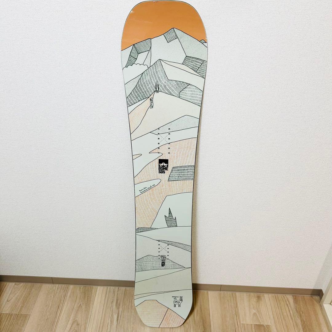 極美品 ROME×KM4K paradise stick 148 スノボ - メルカリ