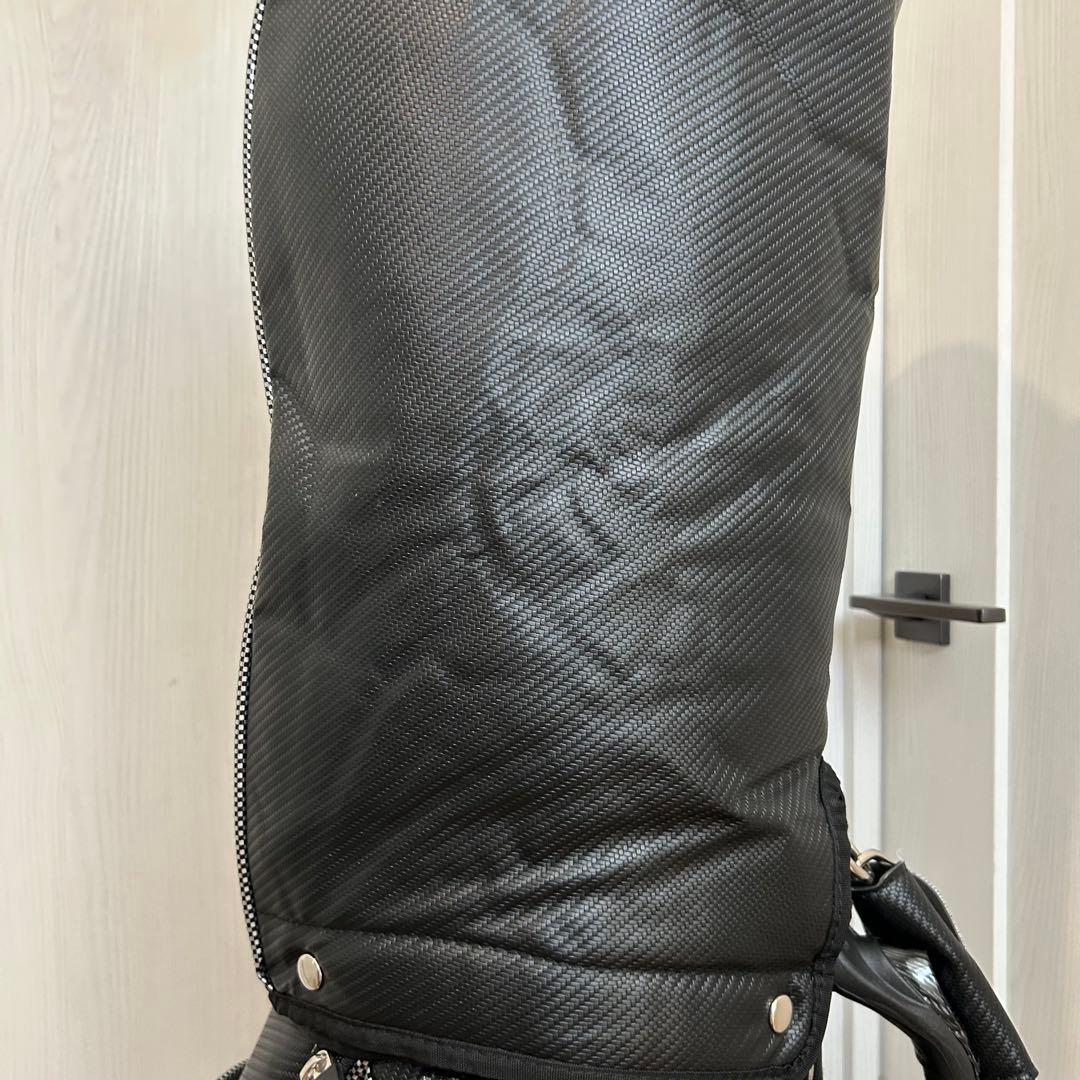 希少・美品】SINGHA シンハービール キャディバッグ ゴルフ カーボン調