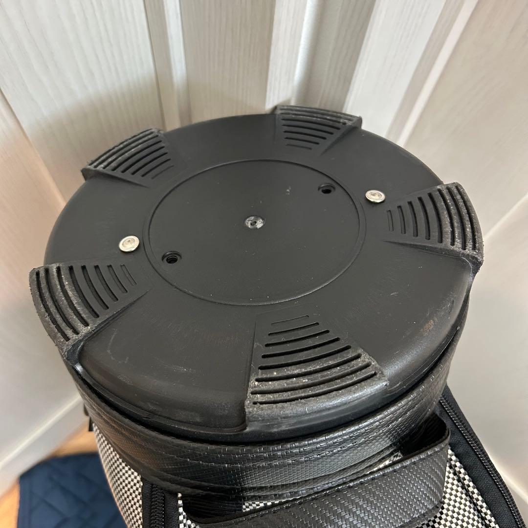 希少・美品】SINGHA シンハービール キャディバッグ ゴルフ カーボン調