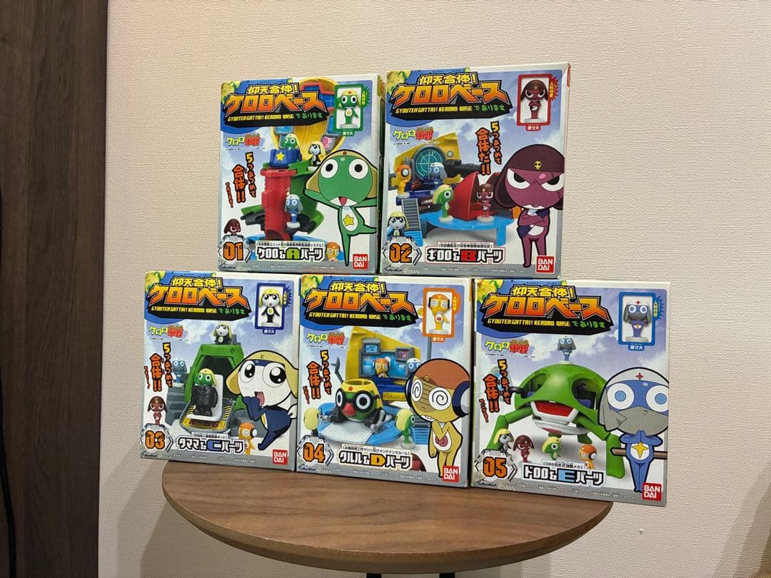 【新品未開封】仰天合体 ケロロベース コンプリートセット 食玩フィギュア通販ショッピングサイトの食玩王国｜王様のブログ