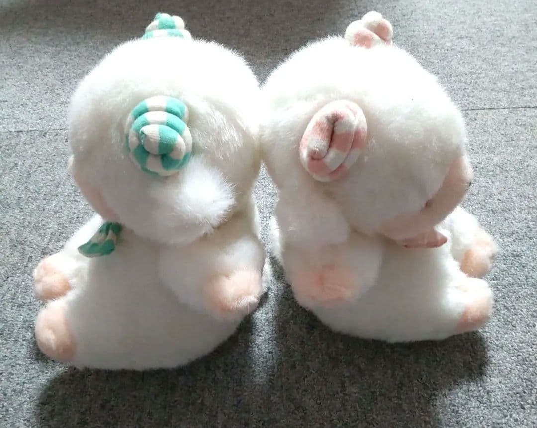 激レア 昭和レトロ ひつじのぬいぐるみ✕2