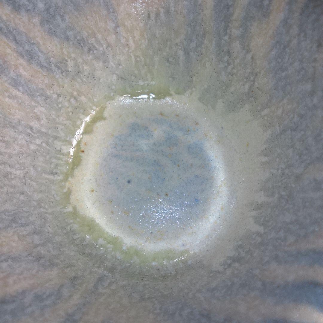 骨董5 マーブル模様の陶器製茶碗