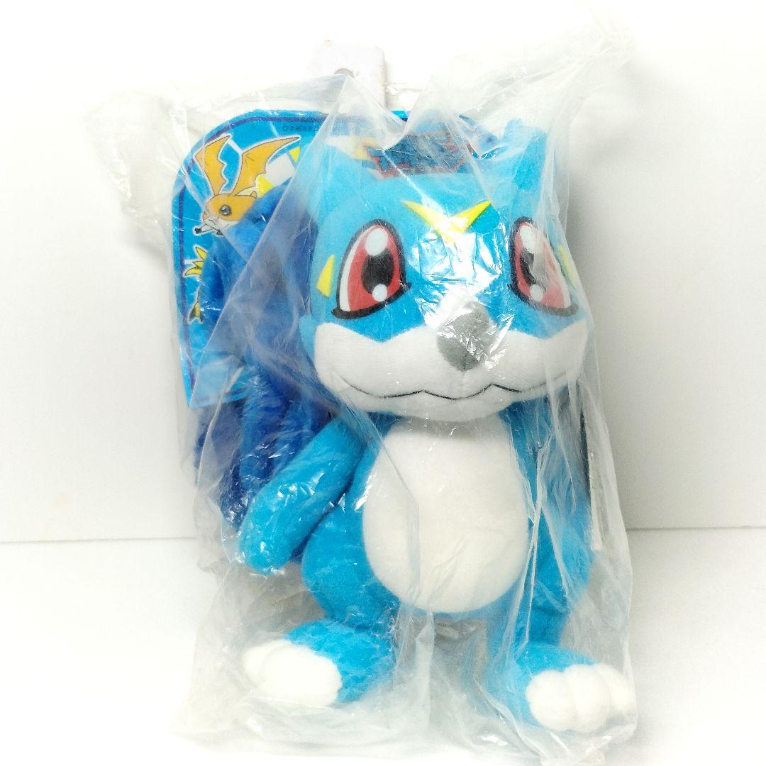 当時物 レア デジモンアドベンチャー キャラドルマフラー ブイモン ぬいぐるみ デジモンアドベンチャー02 THE BEGINNING もふぐっとぬいぐるみ