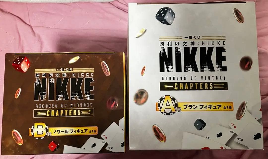 一番くじ　勝利の女神NIKKE ブラン、ノワールフィギュア