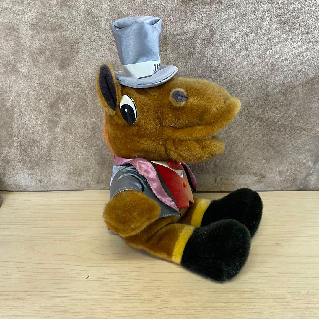 【希少】初代ターフィー　ぬいぐるみ　JRA 日本中央競馬会　当時物　レトロ