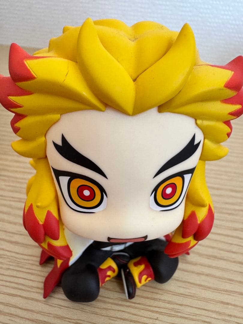 るかっぷ鬼滅の刃 猗窩座（新品未開封・座布団付き）煉獄杏寿郎箱無し宿敵2体セット